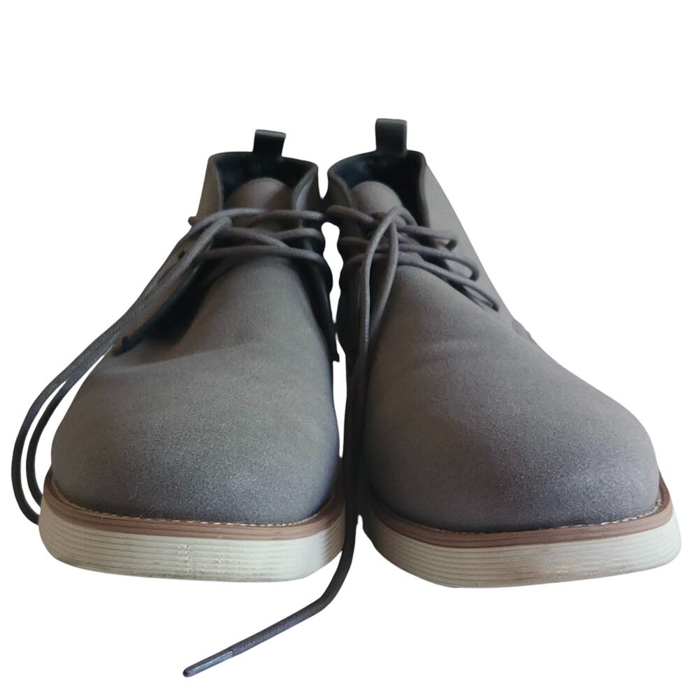 VANCE Jimmy Plain Toe Chukka Boot Grey Mens 12 | MSRP $109.99